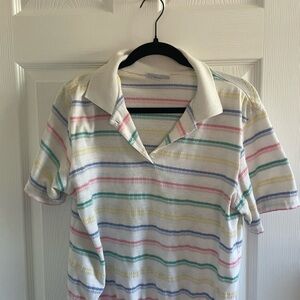 Embroidered Pastel Women’s Polo